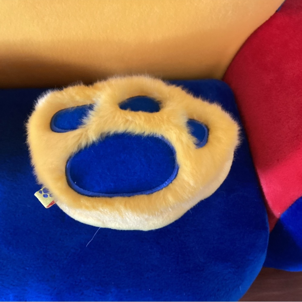 Build-A-Bear Blue and Yellow Plush Couch - Picture 3 of 9